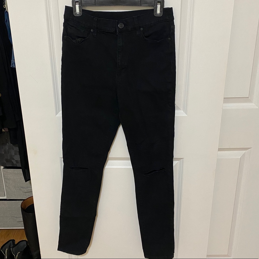 BDG high waisted distressed jeans